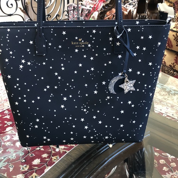 Kate Spade Grecia Kearny street star&moon handbag - Picture 2 of 8